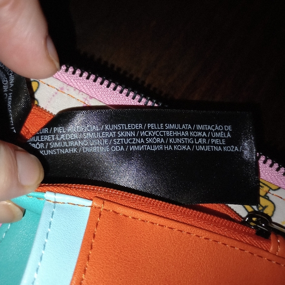 NWOT Loungefly Disney 100 Mickey & Friends Classic  Iridescent Zip around wallet - Picture 9 of 14